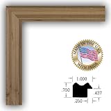 IMAGE OF 24x28 / 24 x 28 Clear Finish on Hard Maple Picture Frame - NEW .. 1'' wide