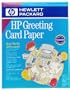 HP C1812A Quarter-Fold Greeting Cards with Envelopes (20-Count)