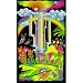 Rainbow Waterfall Blacklight Tapestry Wall Hanging
