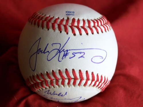 Saint Louis Cardinals Josh Kinney Autographed ROLB Baseball with 