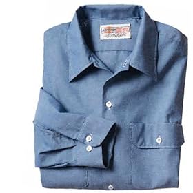 Dickies Chambray Work Shirt - Long Sleeve by Men's L/S Button Shirts