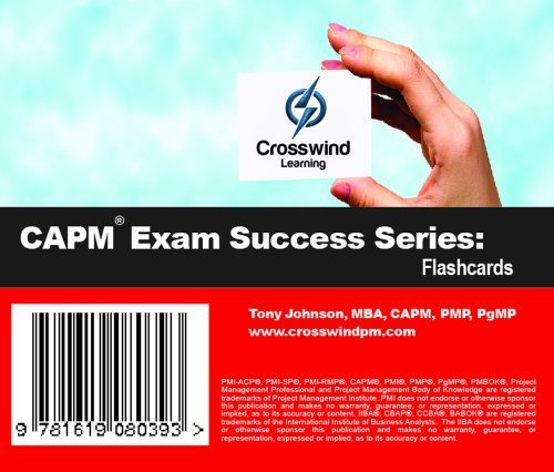 PMI-RMP Exam Success Series: Flashcards by MBA, CAPM, Project +, CSM, CCBA, PMI-SP, PMI-RMP, PMI-ACP, PMP, PgMP Tony Johnson (2013-04-22)
