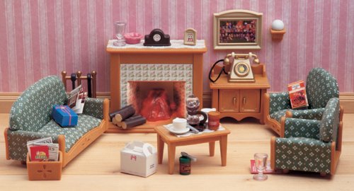 Childrens Toyshop  Toys : Sylvanian Families Victorian Living Room Set