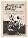 1984 Ralph Waite Society of American Foresters Print Ad
