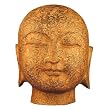 Hand carved Stone Buddha Head Statue