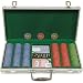 New Trademark 300 Chip Nevada Jacks 10g Set W/Aluminum Case Highest Quality Composite Casino