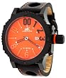 Adee Kaye #AK7210-MIPB4 Men's Black IP Mondo G2 Collection Self Winding Automatic Watch