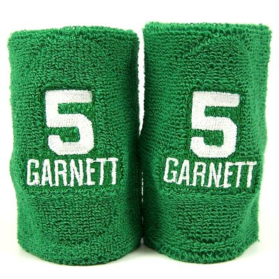 Buy BOSTON CELTICS KEVIN GARNETT OFFICIAL SWEATBANDS by For Bare Feet