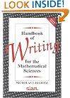 Handbook of Writing for the Mathematical Sciences