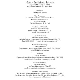 Henry Bradshaw Society