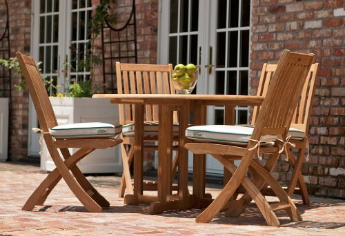 70036 5pc Barbuda 4 Foot Round Teak Folding Set product image