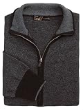 Review   / Full Zip Mock Sweater
