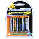 Power 2000 XP4AA-27 2700 mAh AA Nickel Metal Hydride Rechargeable Batteries