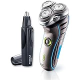 Norelco 7145XL Triple Head Shaver with Bonus Nose Trimmer