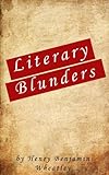 Literary Blunders