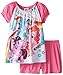 My Little Pony Big Girls' Pony Rainbow Dash and Friends 2-Piece Pajama Set