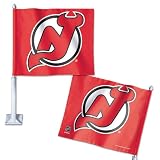 New Jersey Devils Official 12"x14"x21" NHL Car Flag