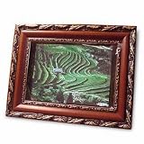 Electronics : TeckNet 10.4" Wooden Digital Photo Frame - With MP3/MP4 Feature, Speaker and Remote Control