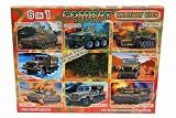 Combat Force Army Military Model Tank Kits With SoldiersIMAGE
