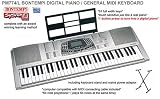 ACL Bontempi Keyboard - 61 Full Key GM, Midi, Stereo (AD177.12)