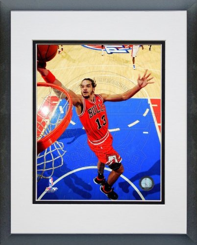 Joakim Noah Chicago Bulls - NBA Framed and Matted Photo - 2011-12 Action - 8x10 Photo