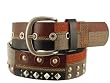 Fossil Pyramid Patchwork Belt