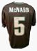 Donovan McNabb Philadelphia Eagles Autographed Reebok NFL Football Jersey (Black)