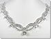 Bridal Crystal Necklace Set N1D77
