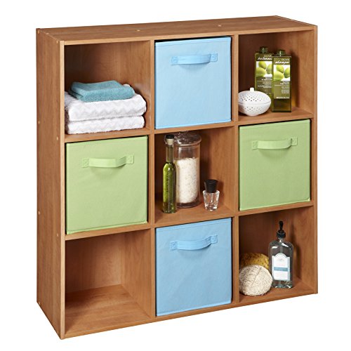 ClosetMaid 8980 Cubeicals 9Cube Organizer, Alder New eBay