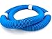VIAHART Noodle Portable Flexible Exercise Spring Hoop | Blue