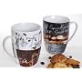 Kaffeetassen 2- er Set Kaffeebecher Porzellan Capp&hellip 