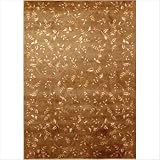 Venetian Avocado Allover Floral Contemporary Rug Size: 5'3