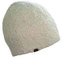 Adults Timberland Warm Double Knit Cream Beanie Hat