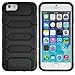 LUVVITT [Armor Shell] Phone 6 Case / 4.7 inch Screen Phone Air Armor Case | Double Layer Shock Absorbing Cover - Black / Black