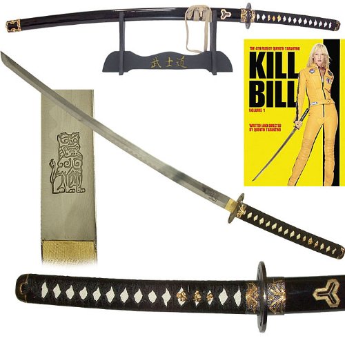 KILL BILL Katana Sword with Display Stand