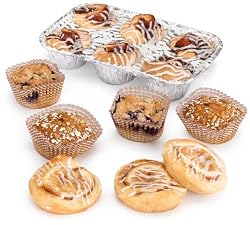 SARA LEE Continental Variety Pack#1 (24-Blueberry Muffins, 24-Banana Nut Muffins, 24-Mini Cinnamon Rolls, 10-Apple Demi-Danish) 96-Count