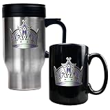 Los Angeles Kings Travel Mug & Ceramic Coffee Mug Set