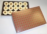 Scott's Cakes 1 lb. White Chocolate Hazelnut Cluster in a Christmas Plaid Box