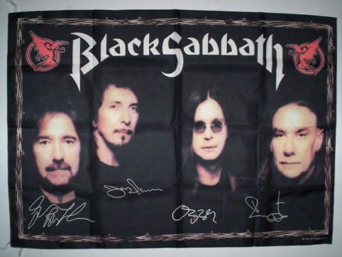 BLACK SABBATH 5x3 Feet Cloth Textile Fabric Poster
