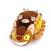 Studio Ghibli My Neighbor Totoro 8" Cat Bus Plush Toy w/ Gray