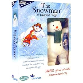 The Snowman Interactive Storybook with FREE Snowman Soft Toy