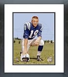 Johnny Unitas Baltimore Colts Framed Picture 8x10