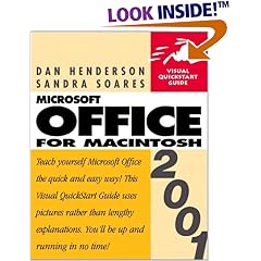 Microsoft Office 2001 for Macintosh (Visual QuickStart Guide)