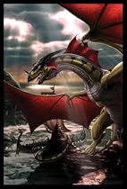 Dragon (Sea Sentinel) Art Framed Poster Print - 24" X 36"