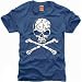 Produkt-Bild: T-Shirt Totenkopf Skull, navy, Gr.M