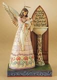 Baptism Angel w/ Baby: I Baptize you in the name of the Father the Son and the Holy Spirit