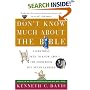 Don't Know Much About the Bible: Everything You Need to Know About the Good Book but Never Learned