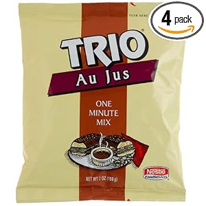 Trio Au Jus Gravy Mix, 7-Ounce Units (Pack of 4) by Trio