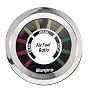 Sunpro CP8200 StyleLine Air/Fuel Ratio Gauge Dial - White Dial