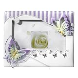 Butterfly Guest Book - Lavender